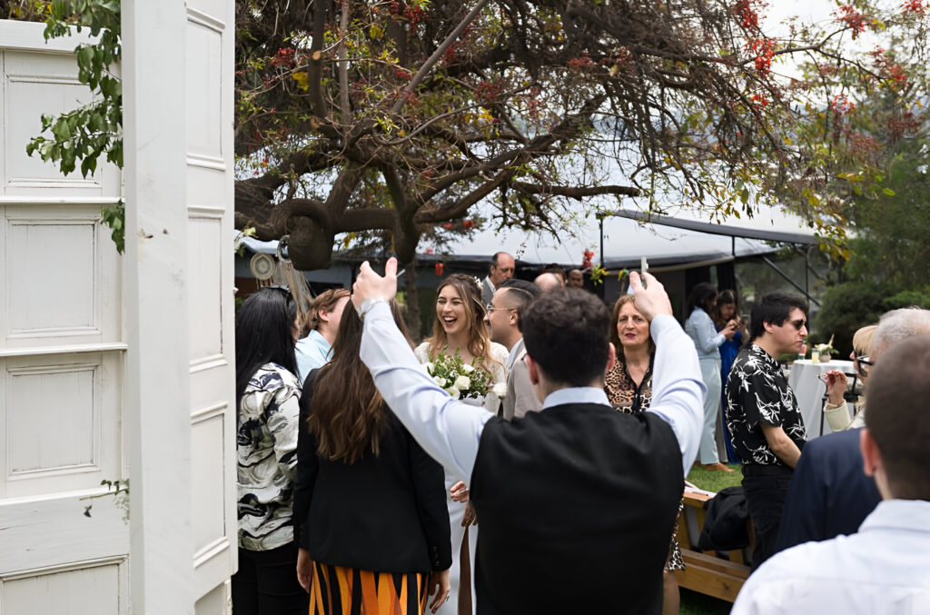 celebración de matrimonios al aire libre en alto de pirque